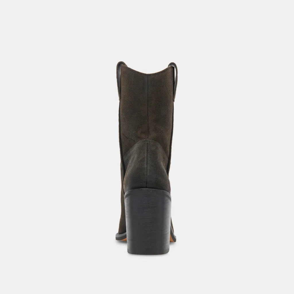 DOLCE VITA Boots & Booties*Falon Boots Espresso Distressed Leather