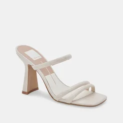 DOLCE VITA Heels*Fort Heels Ivory Embossed Stella