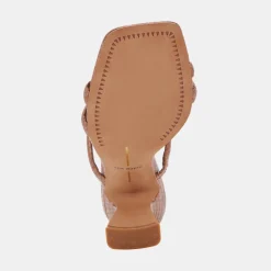 DOLCE VITA Heels*Fort Heels Luggage Embossed Stella