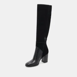 DOLCE VITA Boots & Booties*Fynn Boots Black Multi Embossed Leather