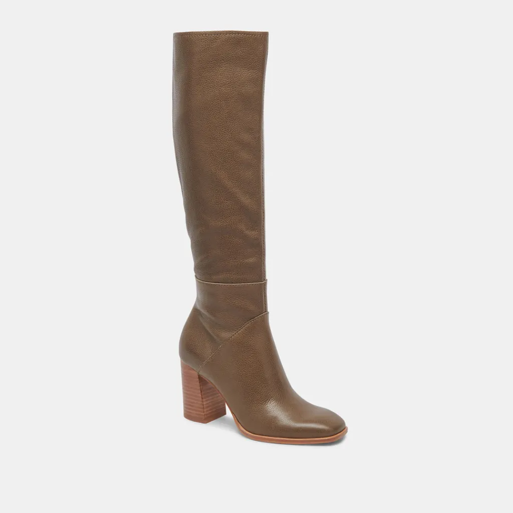 DOLCE VITA Boots & Booties*Fynn Boots Dark Olive Leather