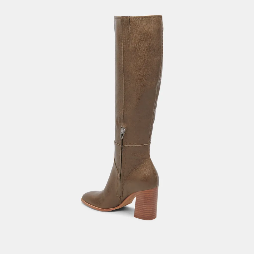 DOLCE VITA Boots & Booties*Fynn Boots Dark Olive Leather