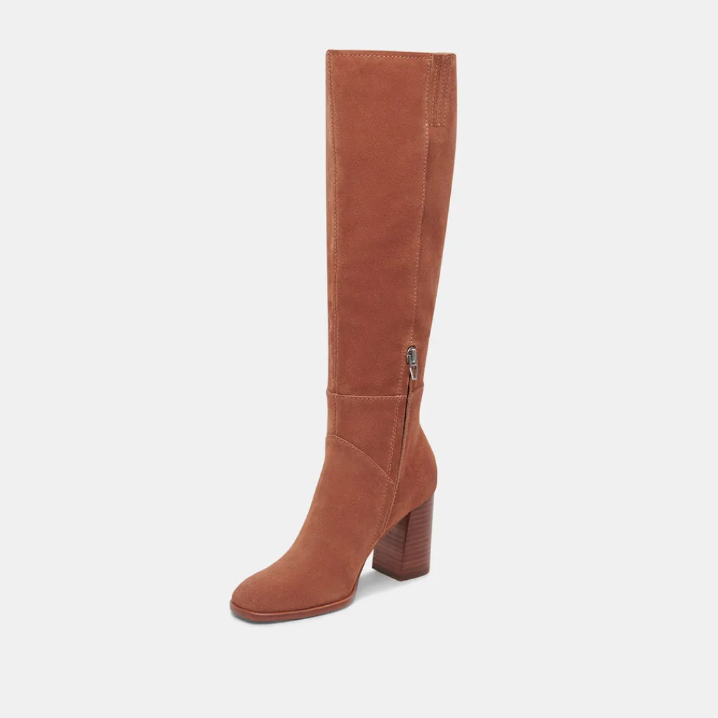 DOLCE VITA Boots & Booties*Fynn Boots Dk Brown Suede