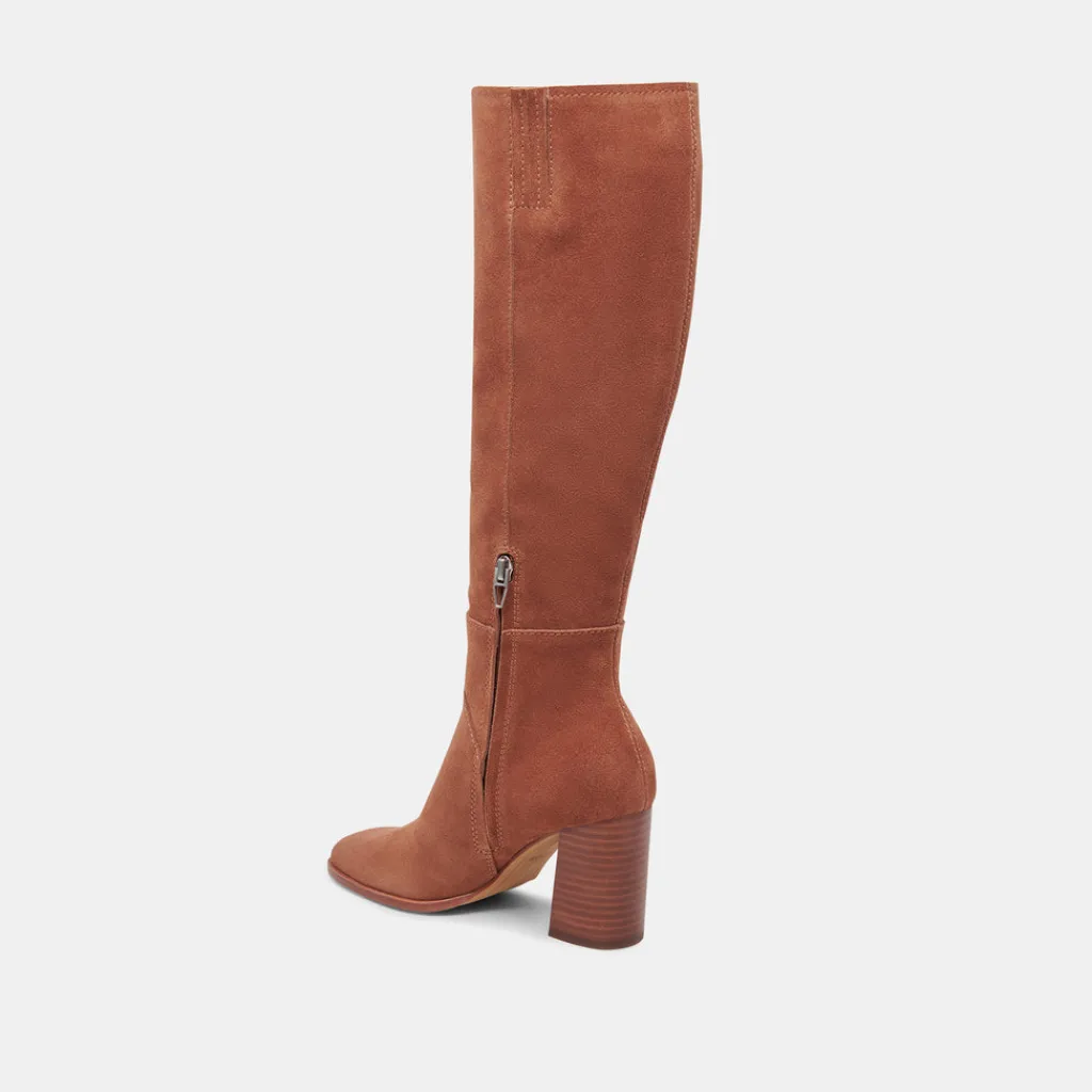 DOLCE VITA Boots & Booties*Fynn Boots Dk Brown Suede