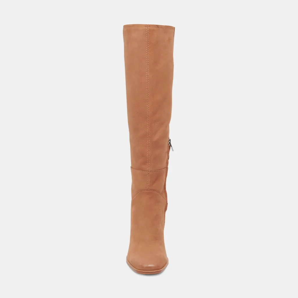 DOLCE VITA Boots & Booties*Fynn Wide Calf Boots Brown Nubuck
