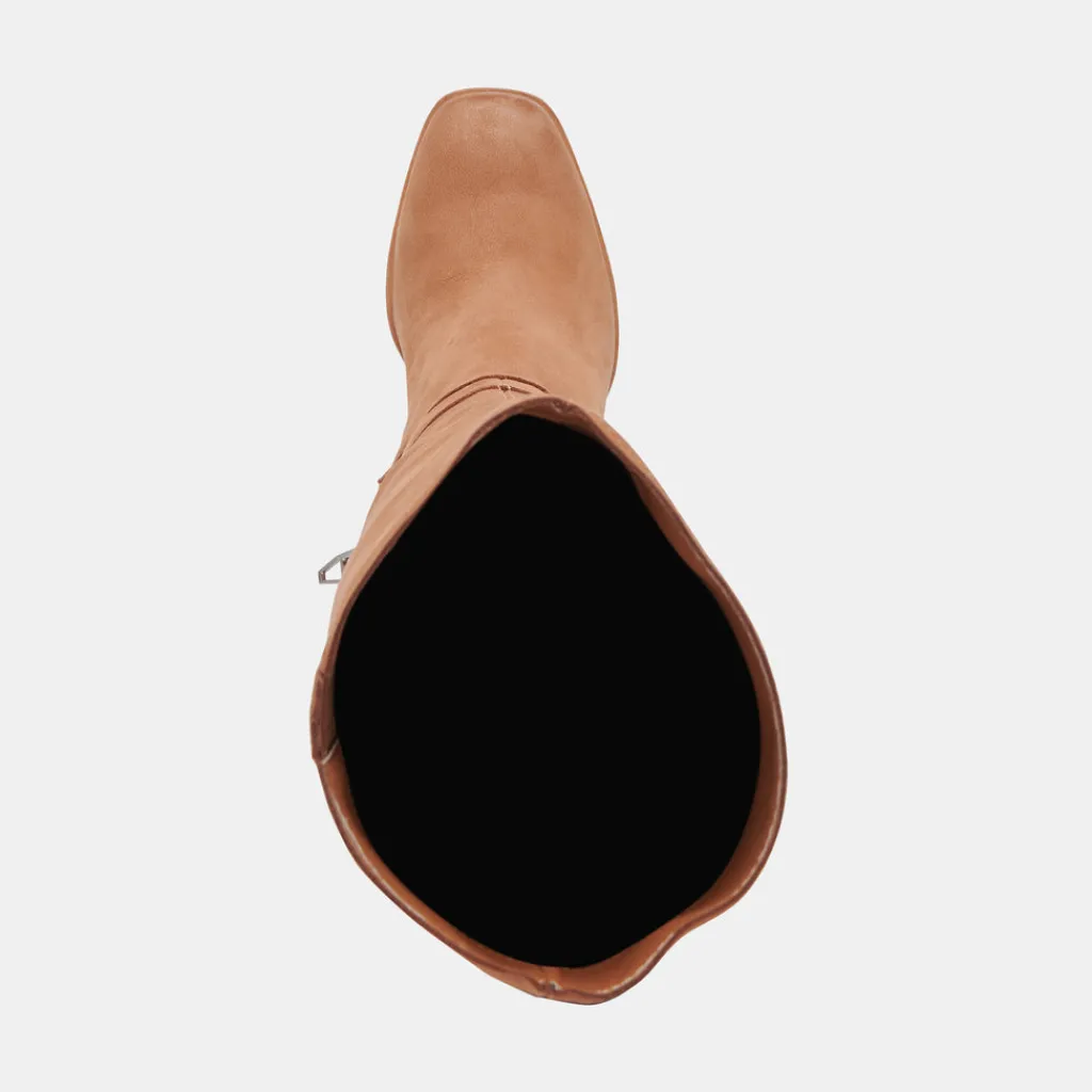 DOLCE VITA Boots & Booties*Fynn Wide Calf Boots Brown Nubuck