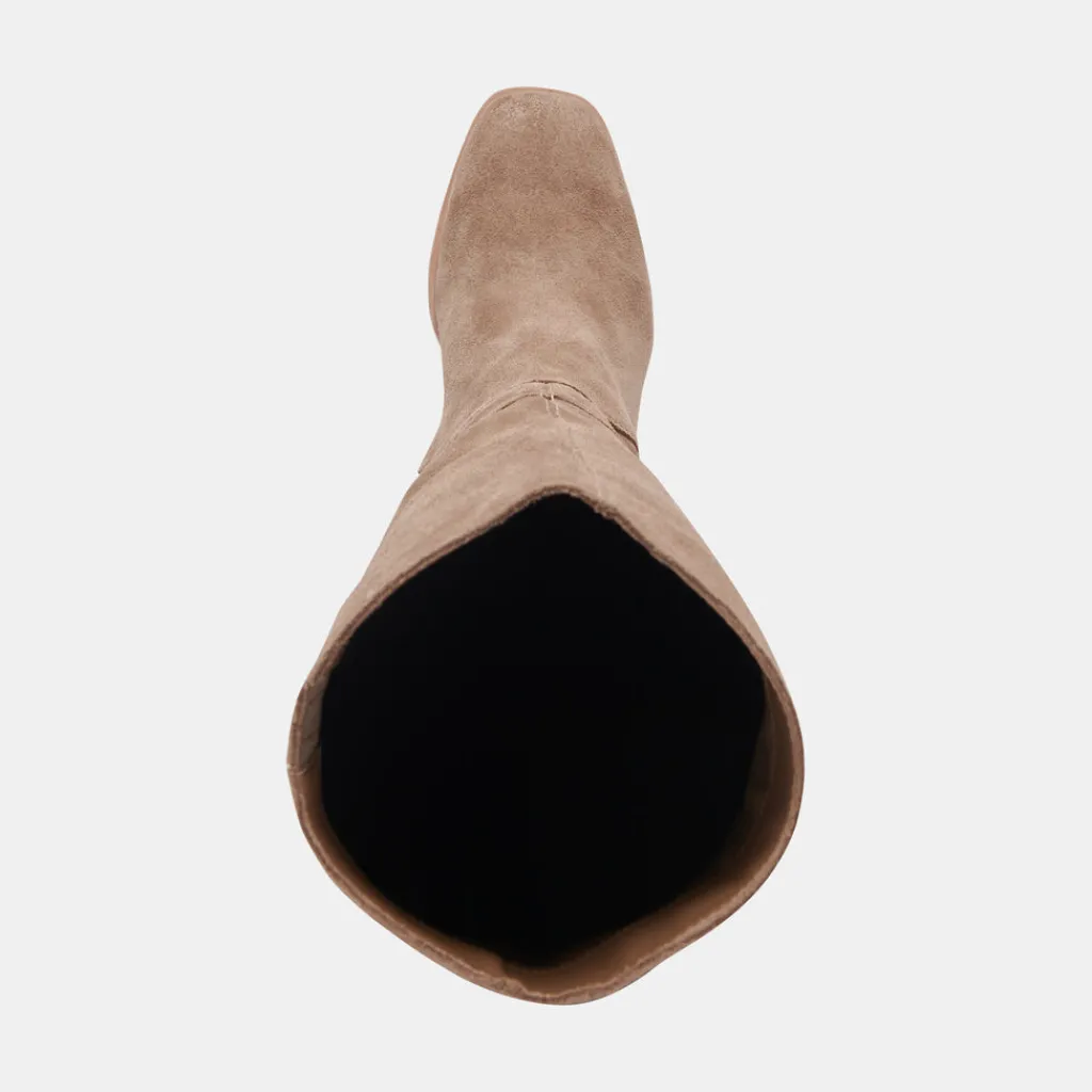 DOLCE VITA Boots & Booties*Fynn Wide Calf Boots Truffle Suede