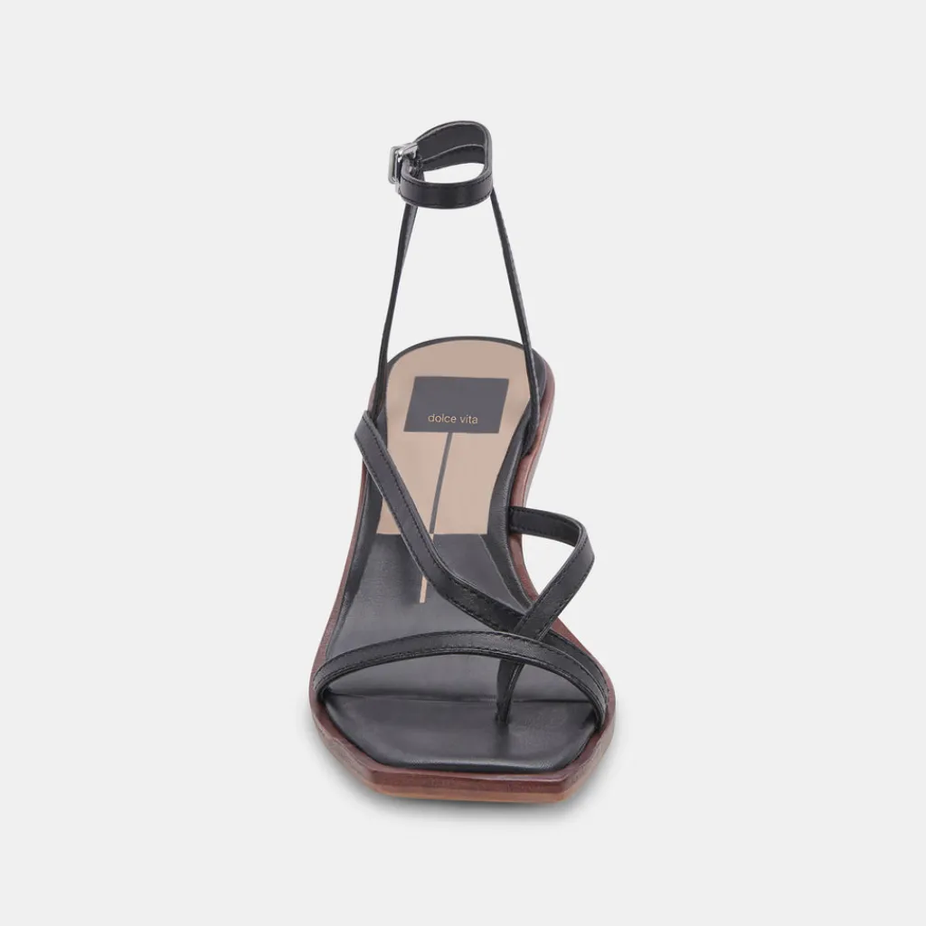 DOLCE VITA Wedges*Gemini Wedges Black Leather