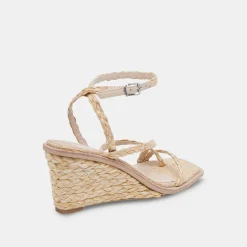 DOLCE VITA Wedges*Gemini Wedges Lt Natural Raffia