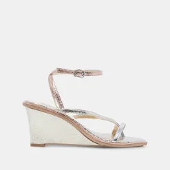 DOLCE VITA Wedges*Gemini Wedges Metallic Multi Crackled Stella