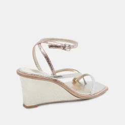 DOLCE VITA Wedges*Gemini Wedges Metallic Multi Crackled Stella