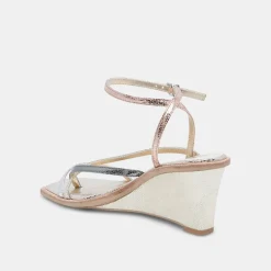 DOLCE VITA Wedges*Gemini Wedges Metallic Multi Crackled Stella