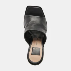 DOLCE VITA Wedges*Gilded Wedges Black Leather