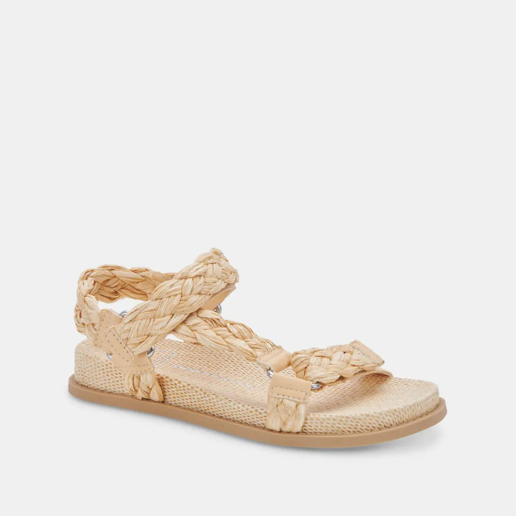DOLCE VITA Sandals*Gimra Sandals Lt Natural Raffia