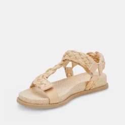 DOLCE VITA Sandals*Gimra Sandals Lt Natural Raffia