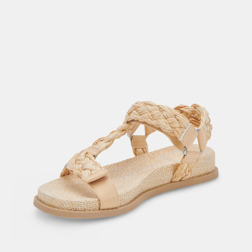 DOLCE VITA Sandals*Gimra Sandals Lt Natural Raffia