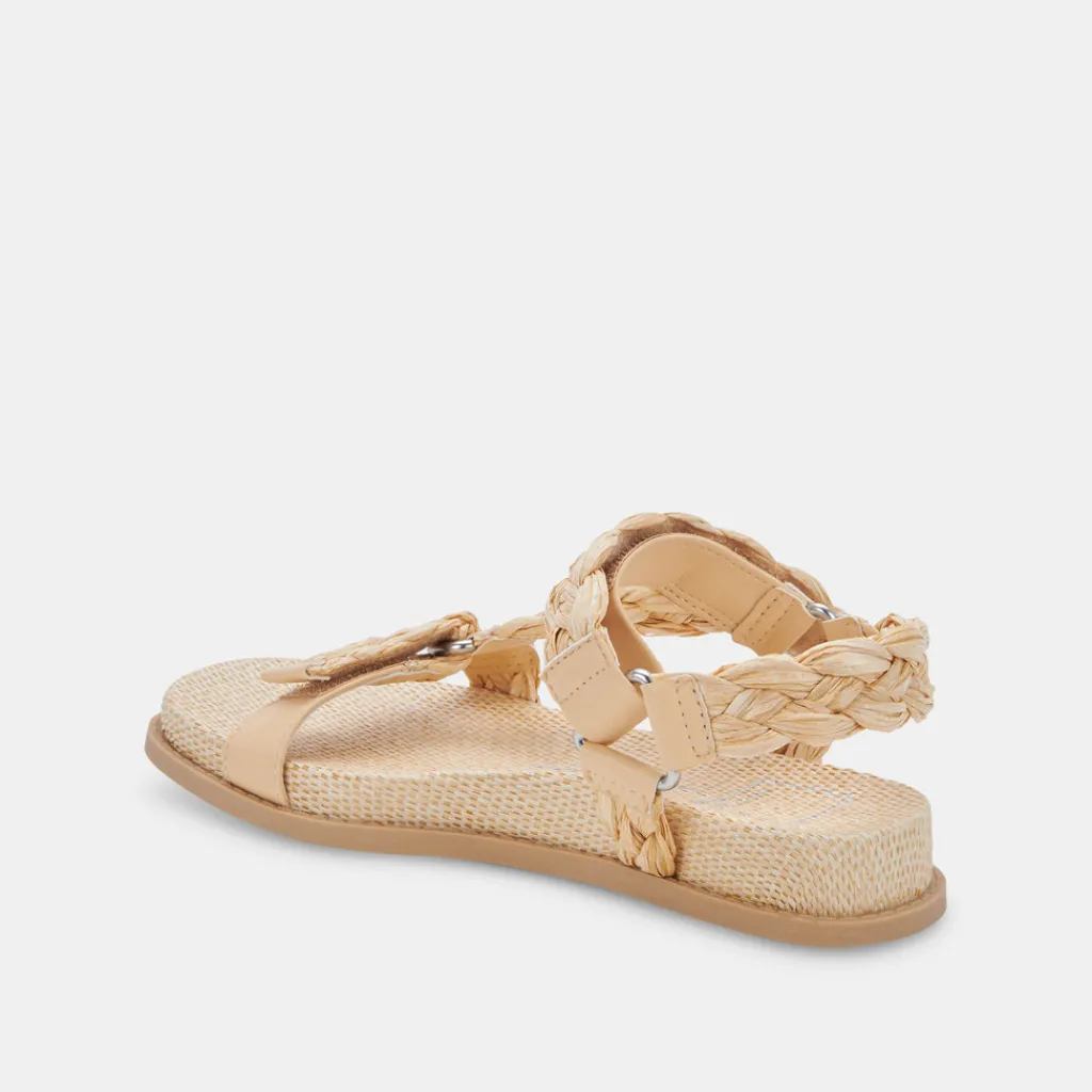 DOLCE VITA Sandals*Gimra Sandals Lt Natural Raffia