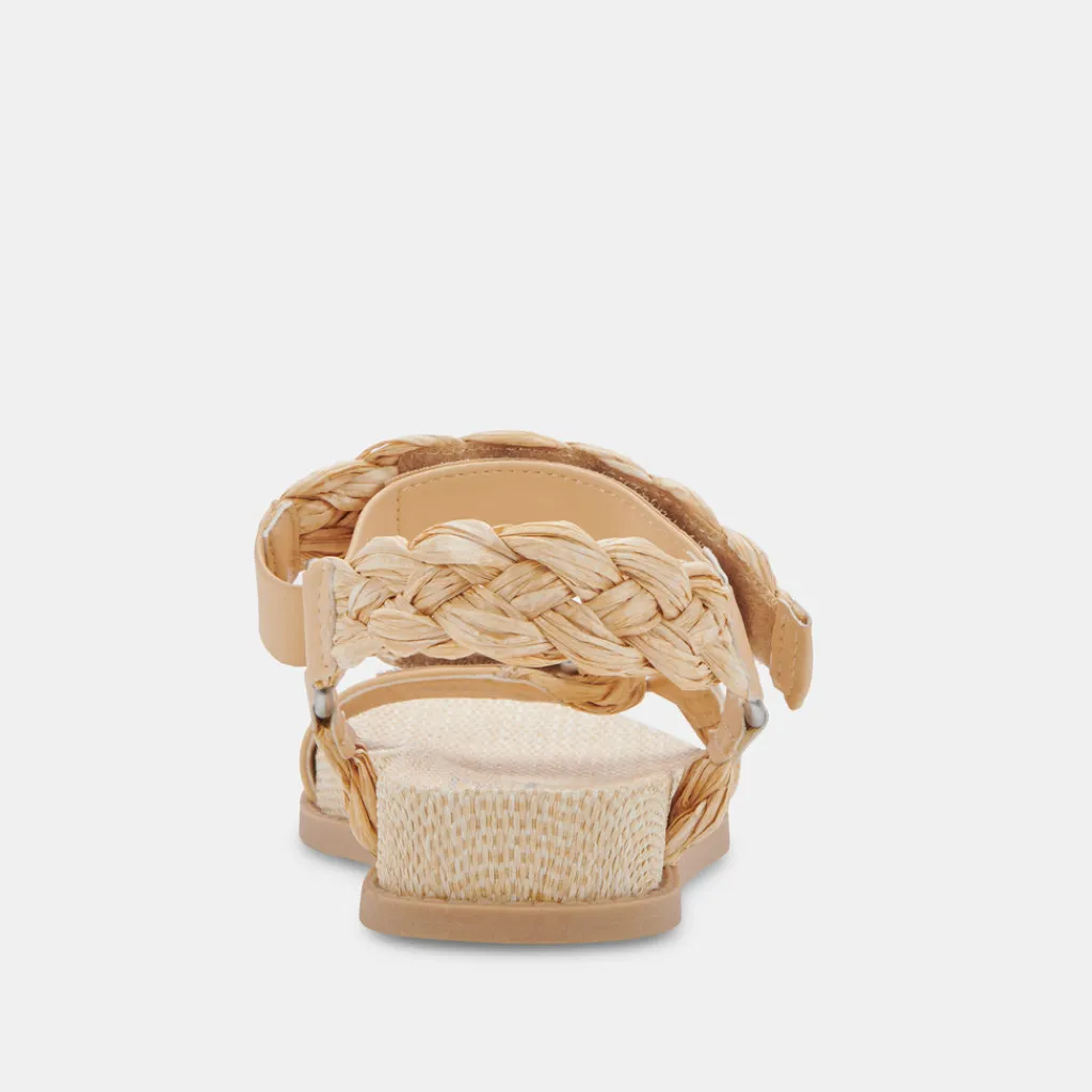 DOLCE VITA Sandals*Gimra Sandals Lt Natural Raffia