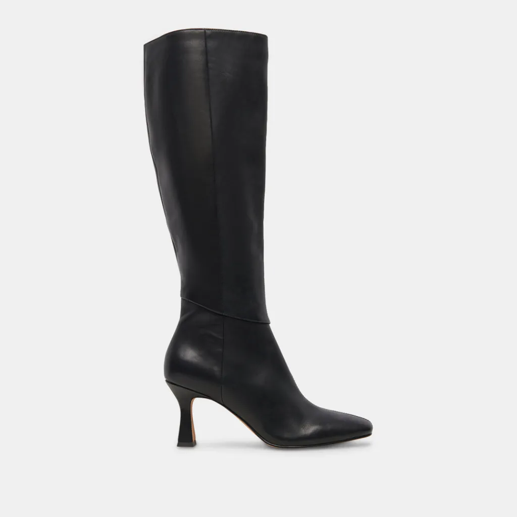 DOLCE VITA Boots & Booties*Gyra Wide Calf Boots Black Leather