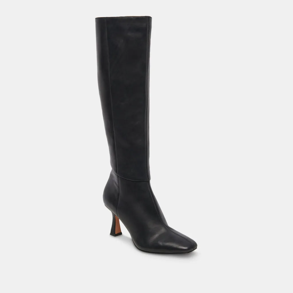 DOLCE VITA Boots & Booties*Gyra Wide Calf Boots Black Leather