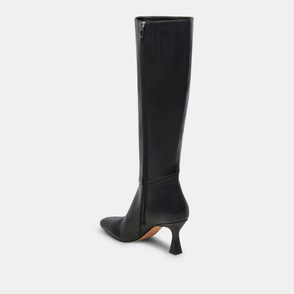 DOLCE VITA Boots & Booties*Gyra Wide Calf Boots Black Leather