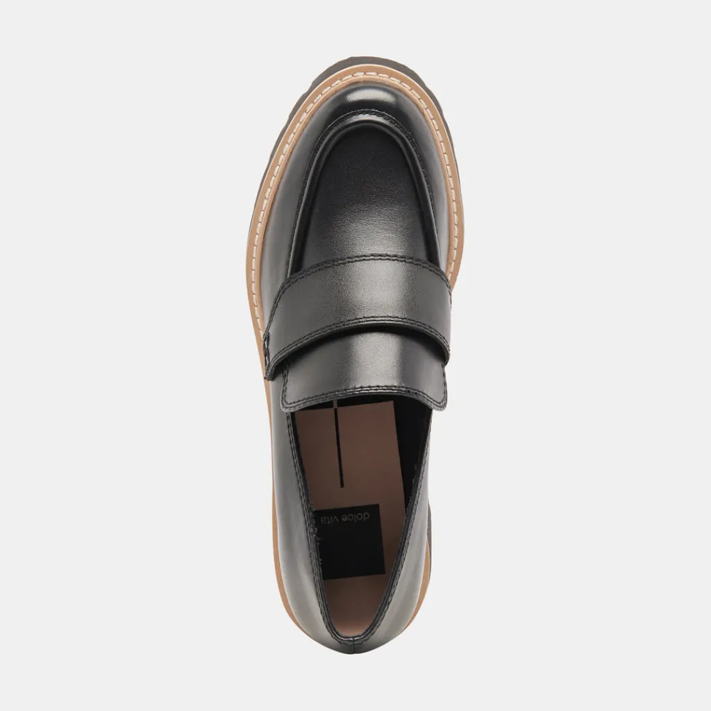 DOLCE VITA Flats & Loafers*Halona Loafers Onyx Leather