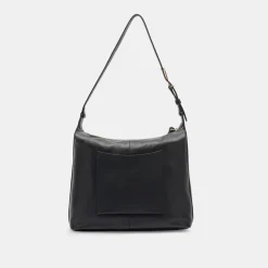 DOLCE VITA Handbags*Hana Shoulder Bag Black Leather
