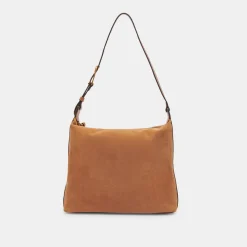 DOLCE VITA Handbags*Hana Shoulder Bag Rusty Oak Suede