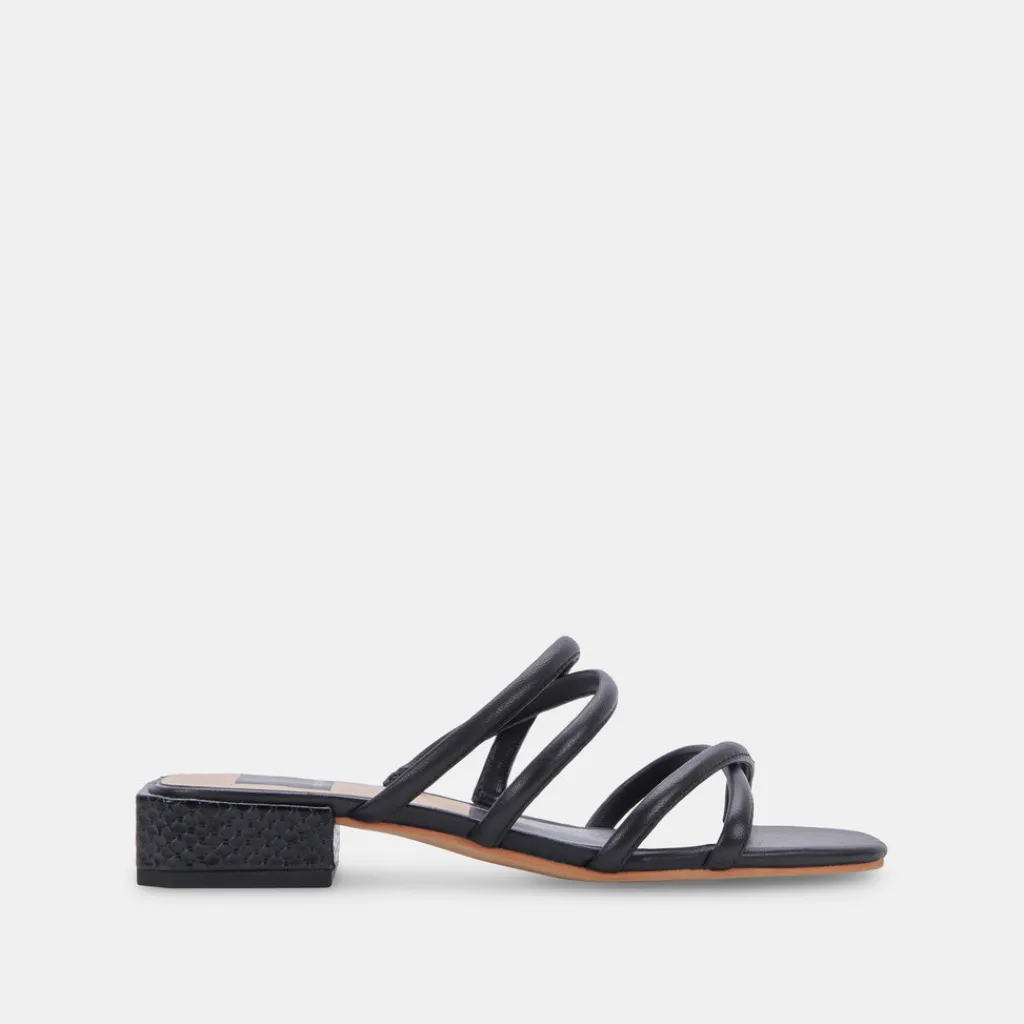 DOLCE VITA Sandals*Hapi Sandals Black Leather