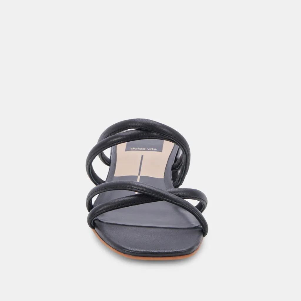 DOLCE VITA Sandals*Hapi Sandals Black Leather