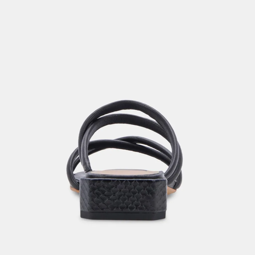 DOLCE VITA Sandals*Hapi Sandals Black Leather