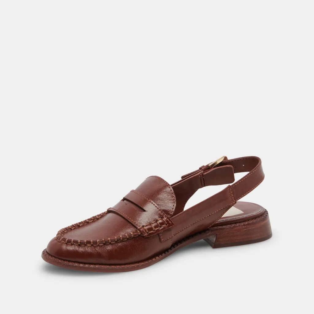 DOLCE VITA Flats & Loafers*Hardi Loafers Brown Crinkle Patent