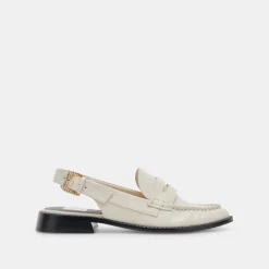 DOLCE VITA Flats & Loafers*Hardi Loafers Ivory Crinkle Patent