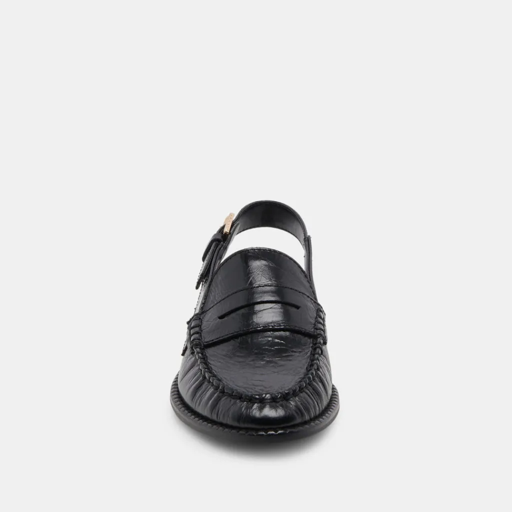 DOLCE VITA Flats & Loafers*Hardi Loafers Midnight Crinkle Patent