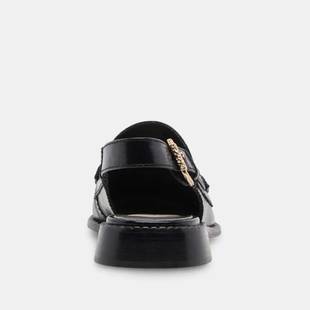 DOLCE VITA Flats & Loafers*Hardi Loafers Midnight Crinkle Patent