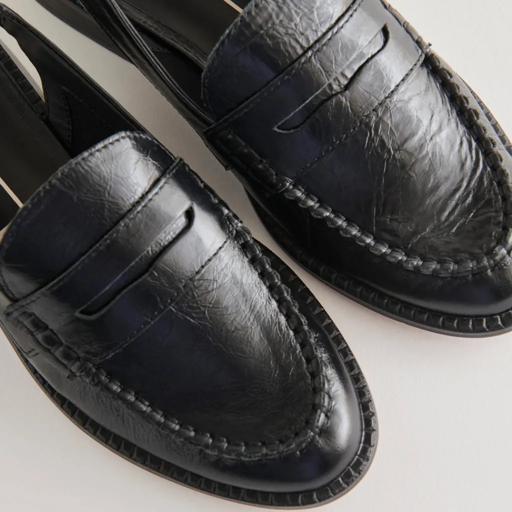 DOLCE VITA Flats & Loafers*Hardi Loafers Midnight Crinkle Patent