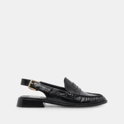 DOLCE VITA Flats & Loafers*Hardi Loafers Midnight Crinkle Patent