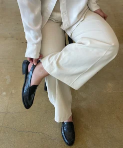 DOLCE VITA Flats & Loafers*Hardi Loafers Midnight Crinkle Patent