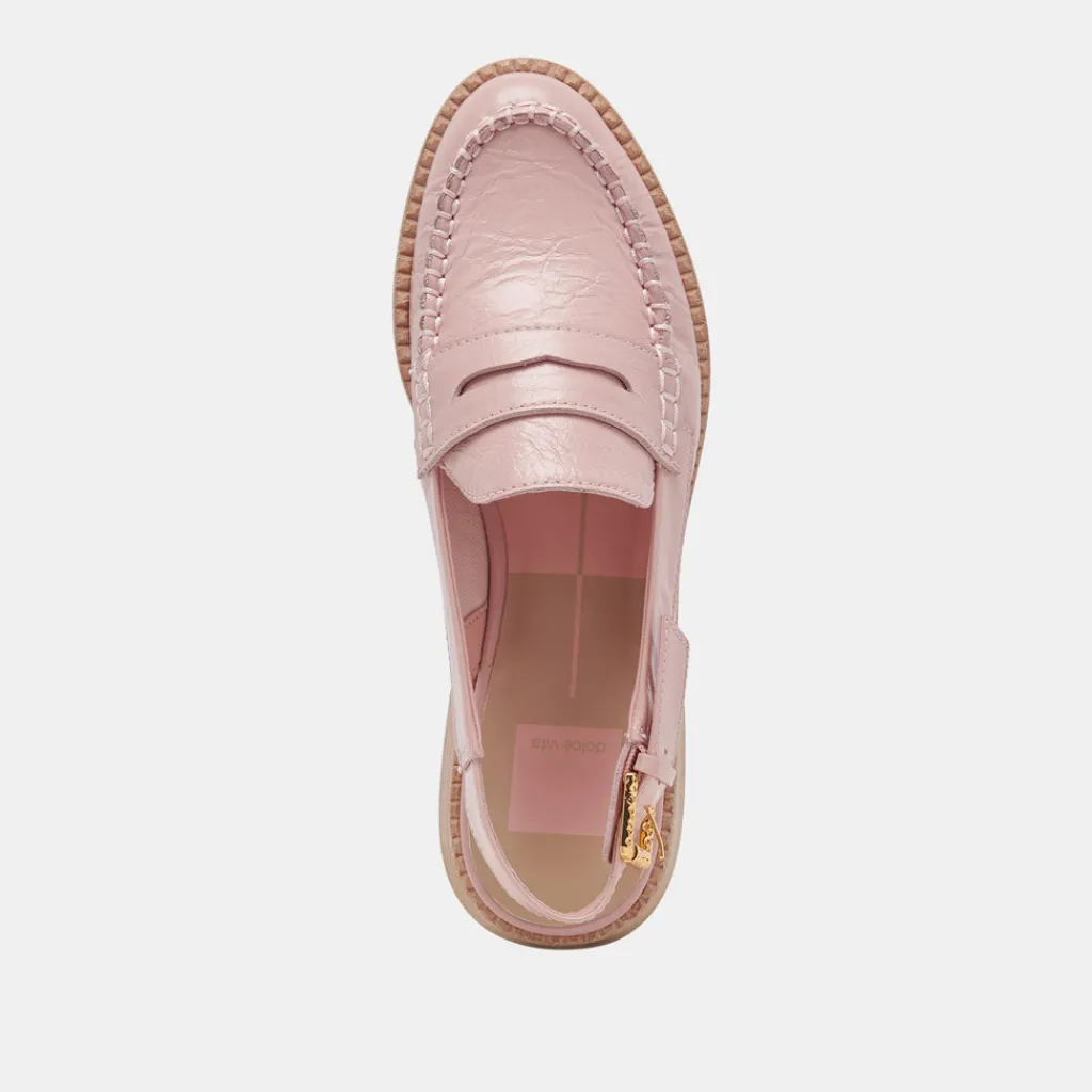 DOLCE VITA Flats & Loafers*Hardi Loafers Pink Crinkle Patent