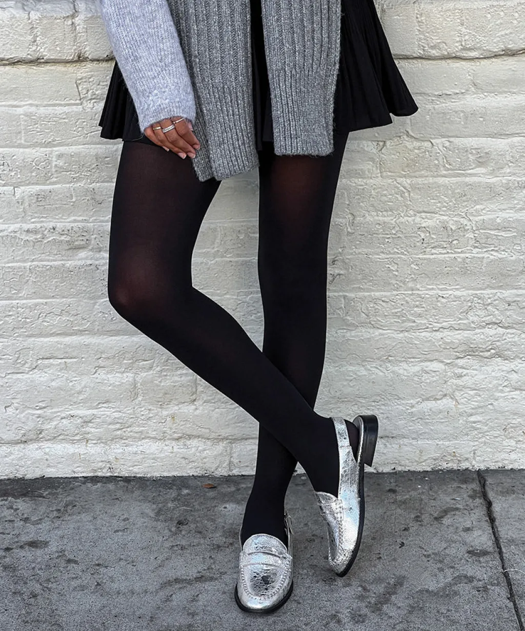 DOLCE VITA Flats & Loafers*Hardi Loafers Silver Crackled Leather
