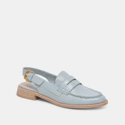 DOLCE VITA Flats & Loafers*Hardi Loafers Sky Blue Crinkle Patent