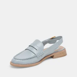 DOLCE VITA Flats & Loafers*Hardi Loafers Sky Blue Crinkle Patent