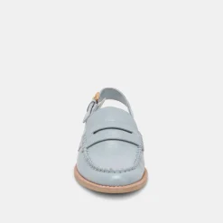 DOLCE VITA Flats & Loafers*Hardi Loafers Sky Blue Crinkle Patent