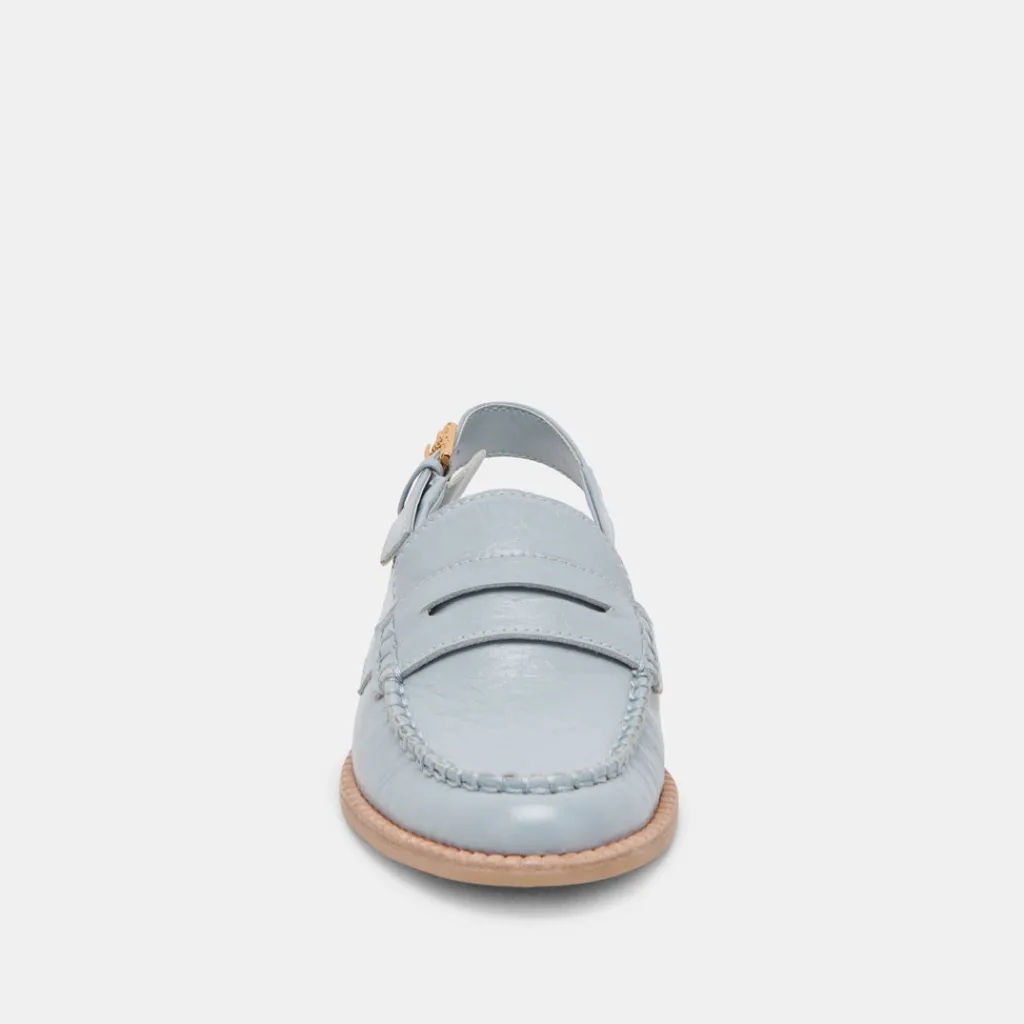 DOLCE VITA Flats & Loafers*Hardi Loafers Sky Blue Crinkle Patent