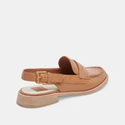 DOLCE VITA Flats & Loafers*Hardi Loafers Tan Crinkle Patent