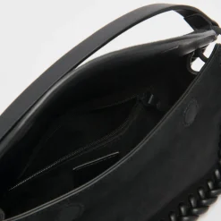 DOLCE VITA Handbags*Harper Shoulder Bag Black Suede