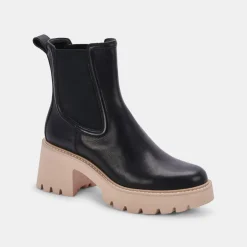 DOLCE VITA Boots & Booties*Hawk H2O Booties Black Leather