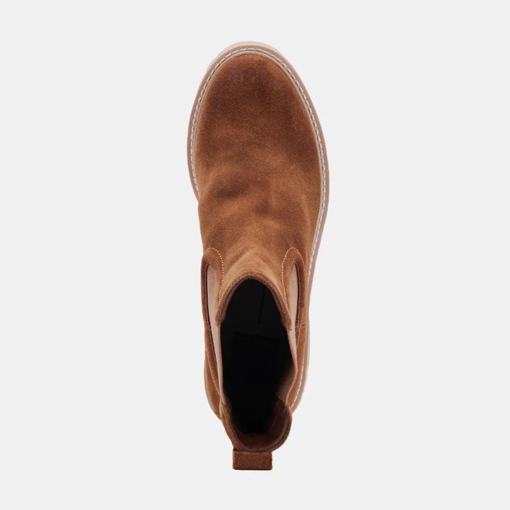 DOLCE VITA Boots & Booties*Hawk H2O Booties Dk Brown Suede