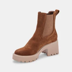 DOLCE VITA Boots & Booties*Hawk H2O Booties Dk Brown Suede