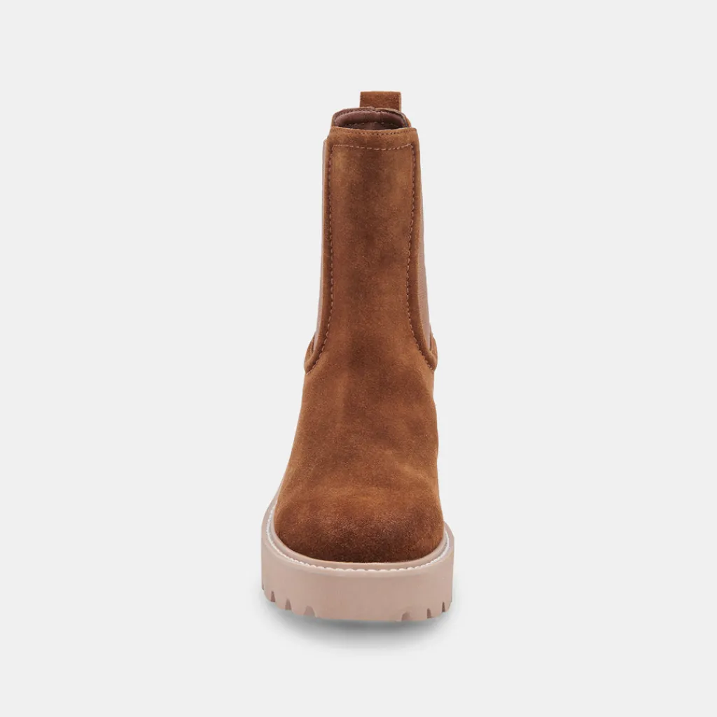 DOLCE VITA Boots & Booties*Hawk H2O Booties Dk Brown Suede